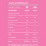 Tabla nutricional